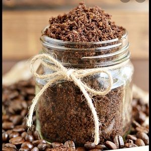 Coffee sugar scrubs